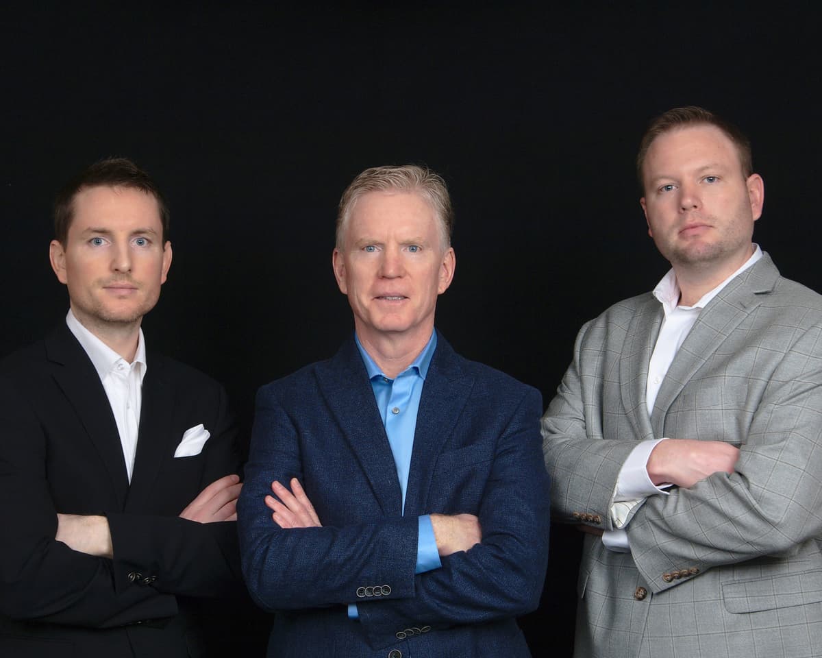 Adam O'Reilly, Terry O'Reilly, and Dave O'Reilly — the IPA leadership team